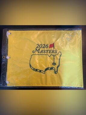 Official 2026 Masters Flag Augusta National Golf Club